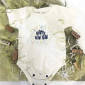 graphic bodysuit | happy new year by Finn + Emma