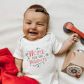 graphic bodysuit | home for the holidays by Finn + Emma