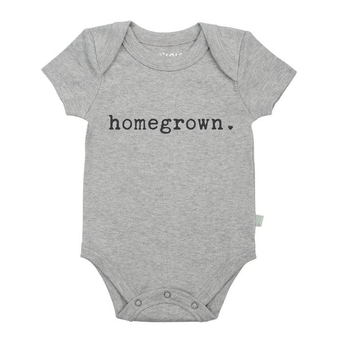 graphic bodysuit | homegrown (heather) by Finn + Emma