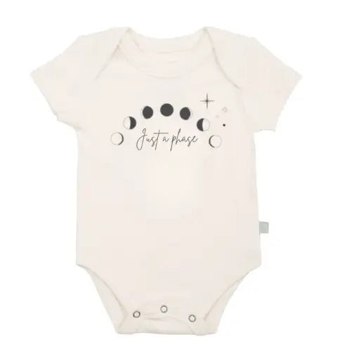 graphic bodysuit | just a phase by Finn + Emma