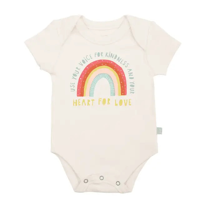 graphic bodysuit | kindness by Finn + Emma