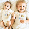 graphic bodysuit | lil bro - desert rose by Finn + Emma