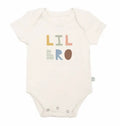 graphic bodysuit | lil bro - desert rose by Finn + Emma