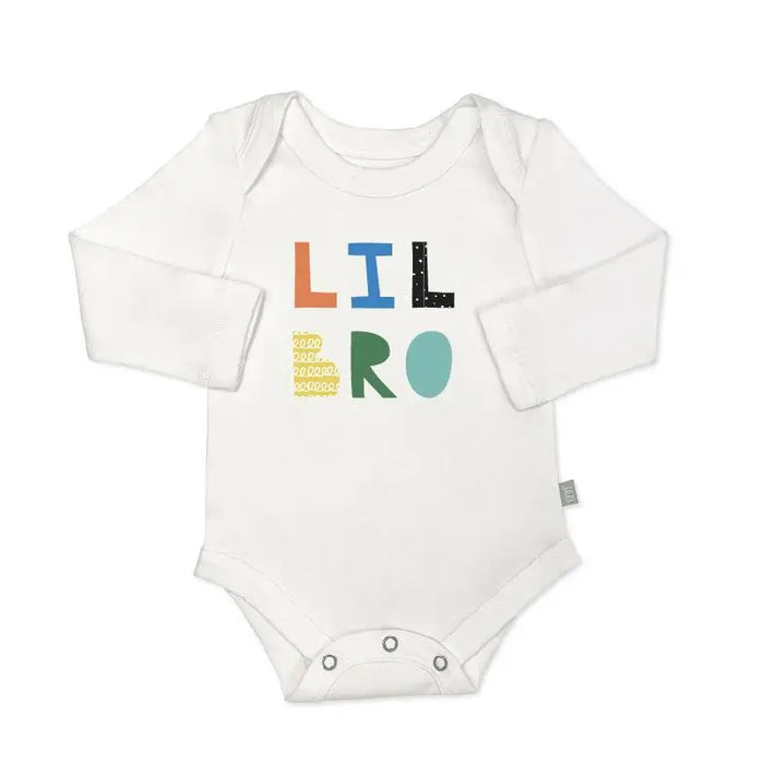 graphic bodysuit | lil bro (long sleeve) by Finn + Emma