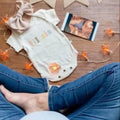 graphic bodysuit | lil sis desert bloom by Finn + Emma