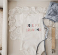 graphic bodysuit | love grandma by Finn + Emma