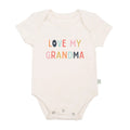 graphic bodysuit | love grandma by Finn + Emma