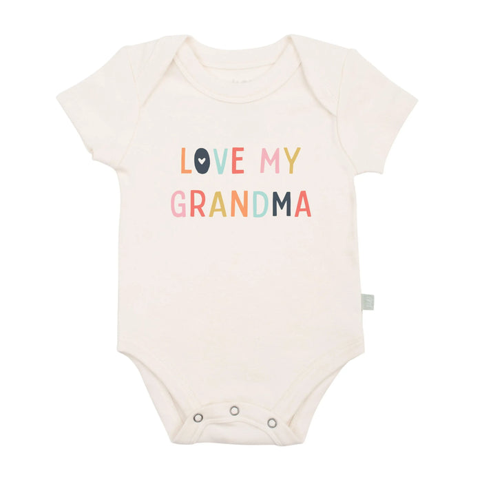 graphic bodysuit | love grandma by Finn + Emma