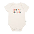 graphic bodysuit | love grandpa by Finn + Emma