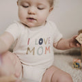 graphic bodysuit | love mom by Finn + Emma
