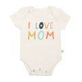 graphic bodysuit | love mom by Finn + Emma