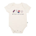graphic bodysuit | my first 4th of july rocket by Finn + Emma