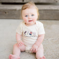 graphic bodysuit | my first 4th of july rocket by Finn + Emma
