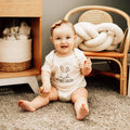 graphic bodysuit | my first easter by Finn + Emma