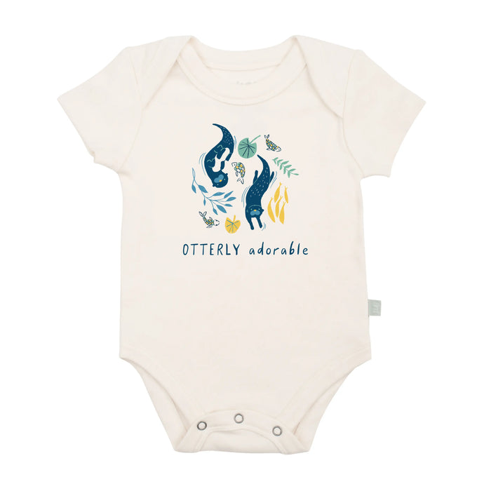 graphic bodysuit | otterly adorable by Finn + Emma