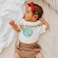 graphic bodysuit | places you will go by Finn + Emma