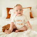 graphic bodysuit | pour some pumpkin by Finn + Emma