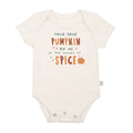 graphic bodysuit | pour some pumpkin by Finn + Emma