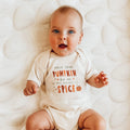 graphic bodysuit | pour some pumpkin by Finn + Emma