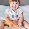 graphic bodysuit | pumpkin by Finn + Emma