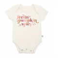 graphic bodysuit | pumpkin spicy by Finn + Emma