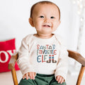 graphic bodysuit | santas favorite elf (long sleeve) by Finn + Emma