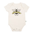 graphic bodysuit | save the bees by Finn + Emma