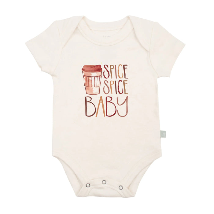 graphic bodysuit | spice spice baby by Finn + Emma