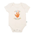 graphic bodysuit | thanksgiving hand by Finn + Emma