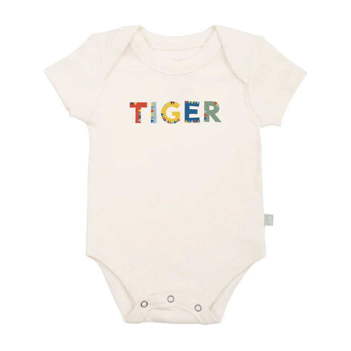 graphic bodysuit | tiger by Finn + Emma