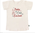 graphic tee | baby its cold outside by Finn + Emma