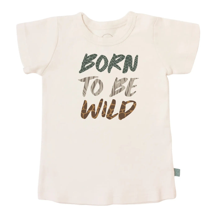 graphic tee | born to be wild by Finn + Emma