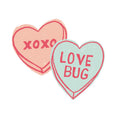 graphic tee | candy hearts by Finn + Emma