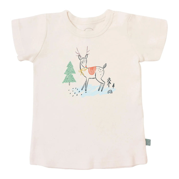 graphic tee | christmas deer by Finn + Emma