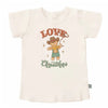 graphic tee | christmas lasso