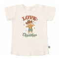 graphic tee | christmas lasso by Finn + Emma