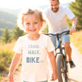 graphic tee | crawl walk bike by Finn + Emma