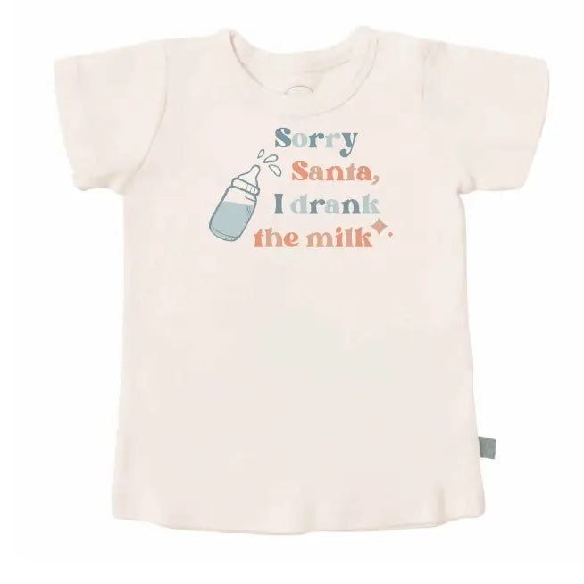 graphic tee | drank the milk by Finn + Emma