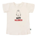 graphic tee | happy halloween ghost by Finn + Emma