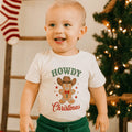 graphic tee | howdy gingerbread christmas by Finn + Emma