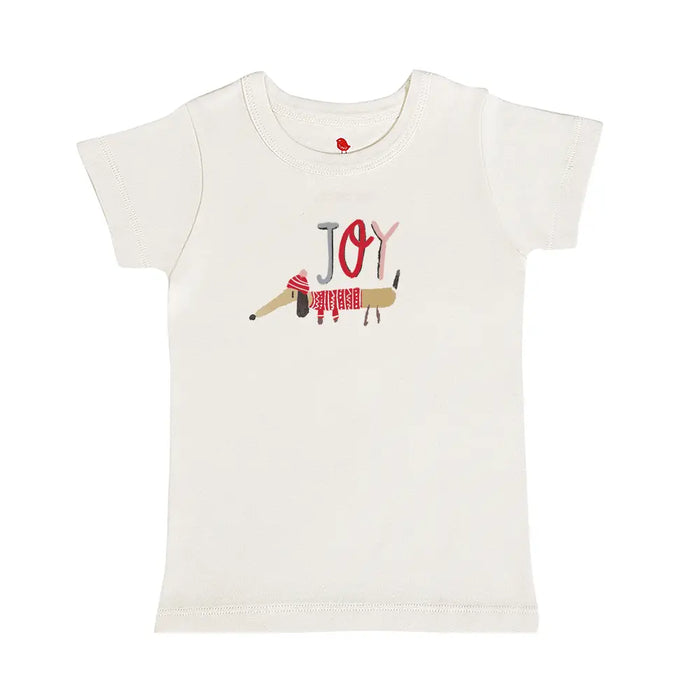graphic tee | joy dog by Finn + Emma