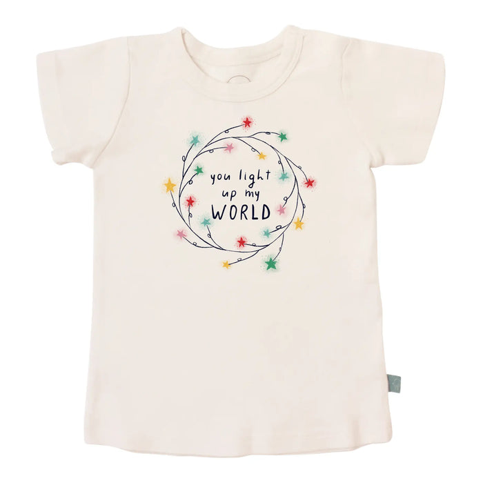 graphic tee | light up my world by Finn + Emma