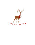 graphic tee | little deer big cheer by Finn + Emma