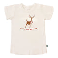 graphic tee | little deer big cheer by Finn + Emma