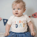 graphic tee | love dad by Finn + Emma