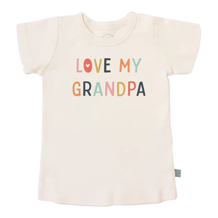 graphic tee | love grandpa by Finn + Emma