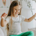graphic tee | lucky by Finn + Emma