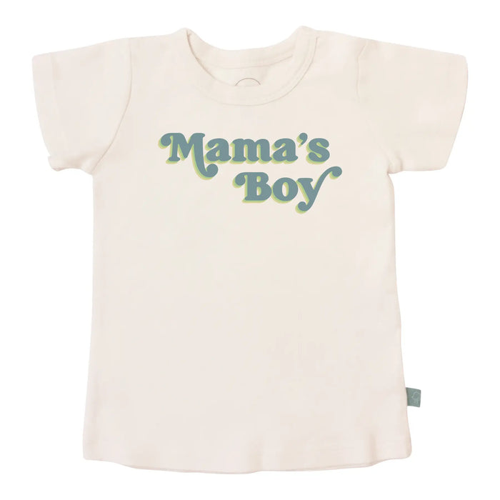 graphic tee | mamas boy by Finn + Emma