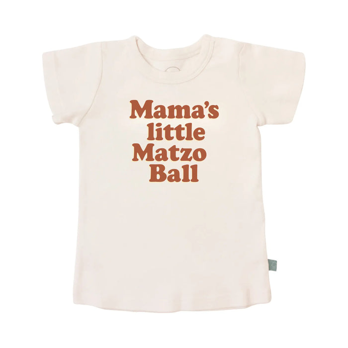 graphic tee | matzo ball by Finn + Emma