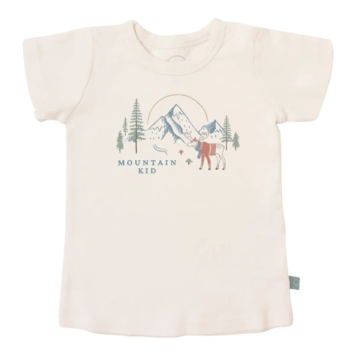graphic tee | mountain kid by Finn + Emma